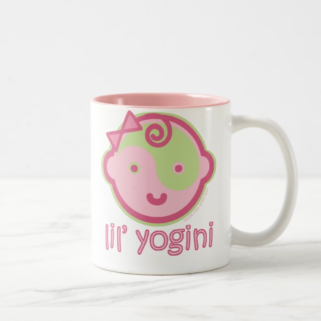 Yoga Speak Baby : Lil' Yogini Mug (Right)