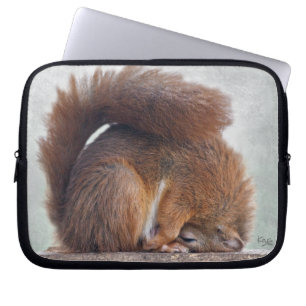 Yoga Squirrel Laptop Sleeve