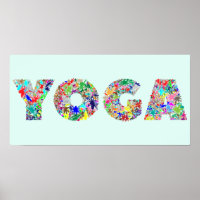 YOGA STUDIO Art Piece Poster abordable