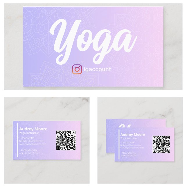 Yoga Studio Business Card (Yoga Studio Business Card
)