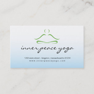 Yoga Studio Business Card