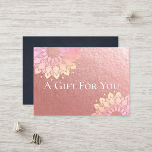 Yoga Studio Instructeur Mandala Certificat cadeau