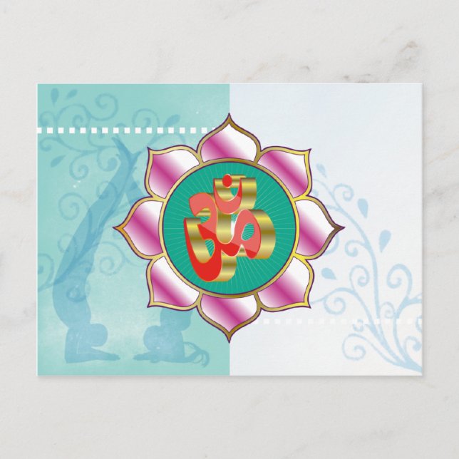 Yoga Studio OM - Postcard (Front)