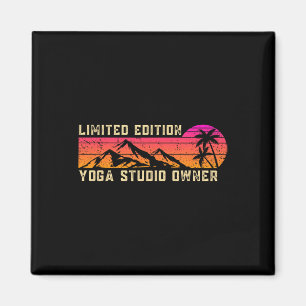 Yoga Studio Owner Job Birthday Worker Professional Magnet