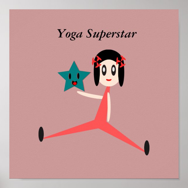 Yoga Superstar Poster (Front)