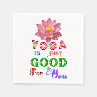 Yoga Tableware Is Just Good For You Napkin