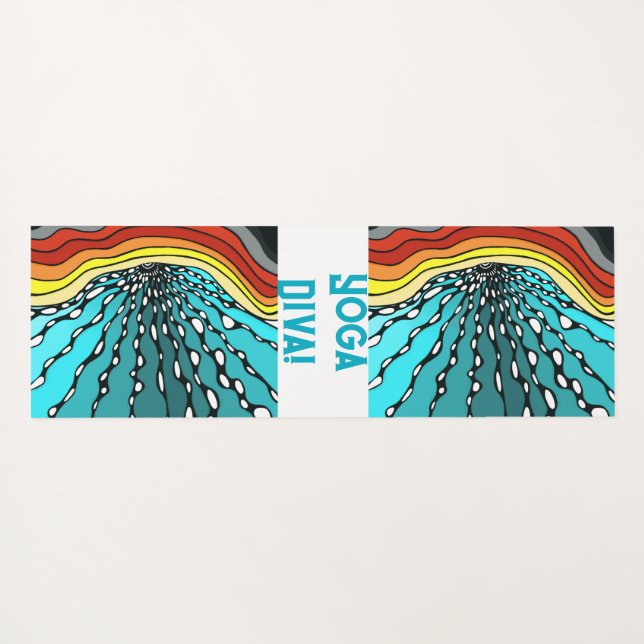 Yoga tapis méditation pad pratique spirituelle (Dos (Horizontal))