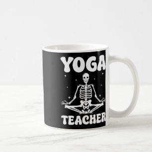 Yoga Teacher Halloween Meditation  Coffee Mug