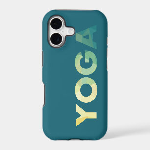 Yoga Text Colourful