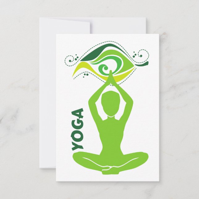 Yoga Thank You Card (Front)