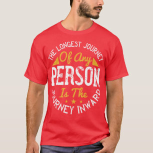 Yoga The Longest Journey Is The Journey Inward 1 T-Shirt