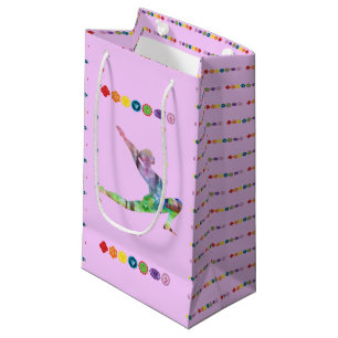Yoga Time Gift For her Small Gift Bag