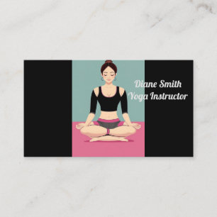 Yoga Training  Business Card