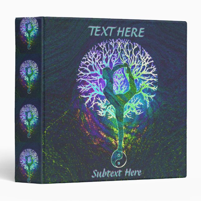 Yoga Tree of Life Binder (Front/Spine)