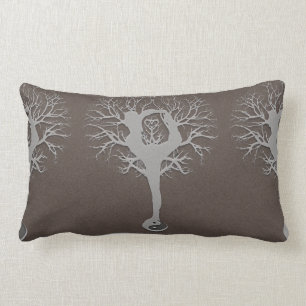 Yoga Tree of Life Lumbar Pillow