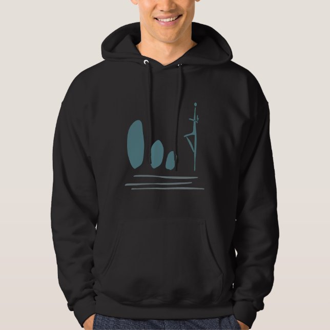 Yoga Tree Pose Hoodie (Front)