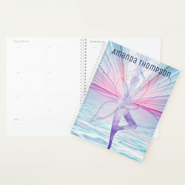 Yoga Tree Position - Pastel "Energy" Image Planner (Display)