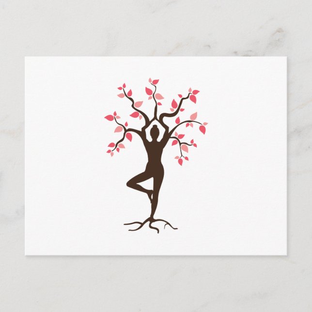 Yoga Tree Postcard (Front)