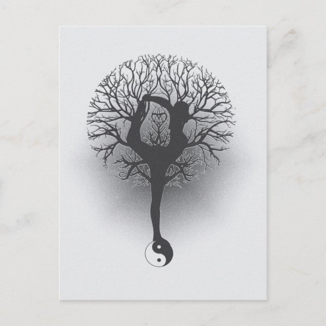 Yoga Tree Postcard (Front)