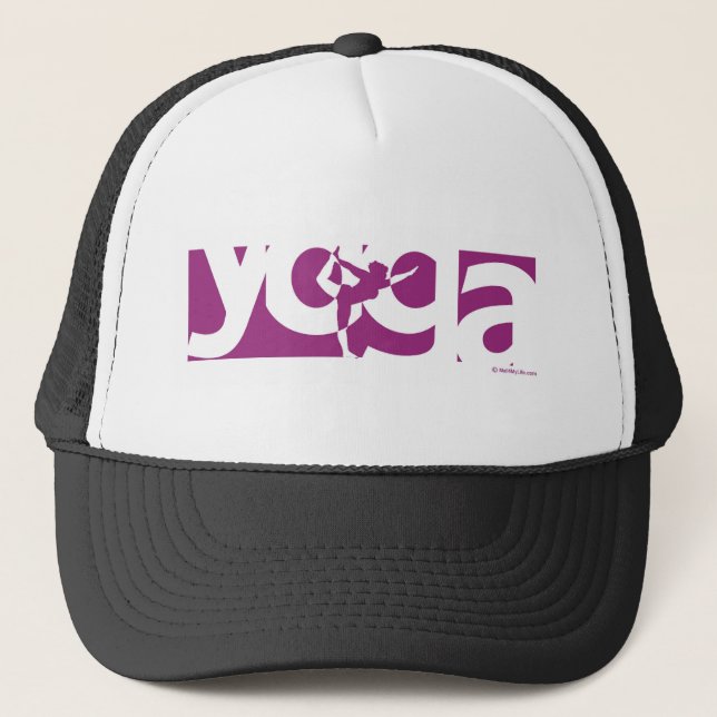 Yoga Trucker Hat (Front)