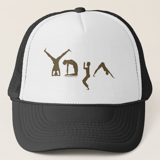 Yoga Trucker Hat (Front)