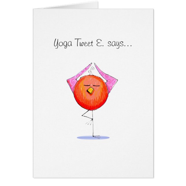 Yoga Tweet E. Doodle (Front)