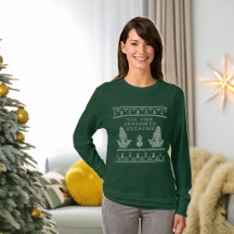 Yoga Ugly Sweater Print