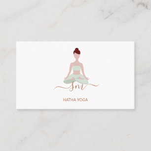 Yoga Visitenkarte Business Card