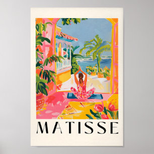 Yoga Wall Art, Beachy Decor, Meditation Wall Art,  Poster
