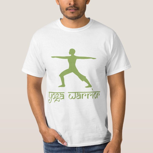Yoga Warrior Pose T-Shirt (Front)
