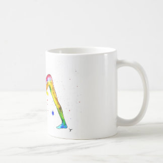 Yoga watercolor cup