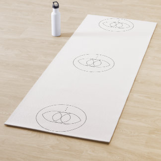 Yoga & Wellness Tri-Eye Sacred Geometry Yoga Mat