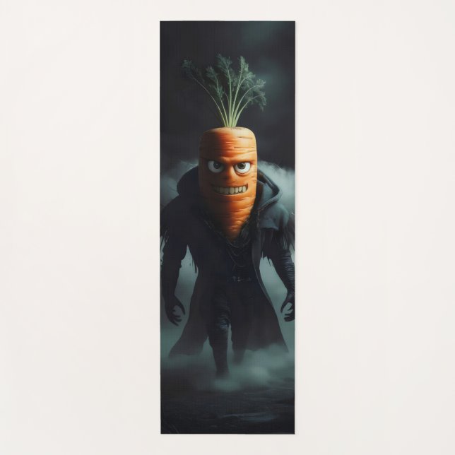 Yoga with carrots. mat (Front)