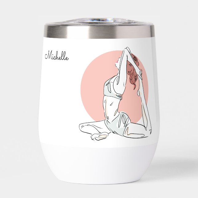 Yoga Woman custom name (Front)