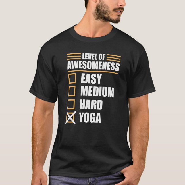 Yoga Workout T-Shirt (Front)
