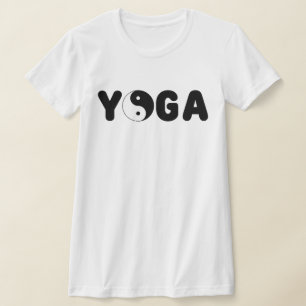 Yoga Yin and Yang Symbol T-Shirt
