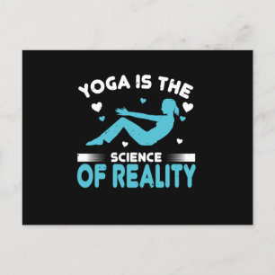Yoga - Yoga Is The Science Of Reality Postcard