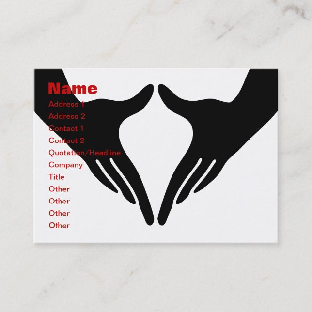 Yoga Yoni Mudra Business Card (Front)