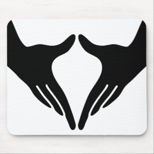 Yoga Yoni Mudra Mouse Pad
