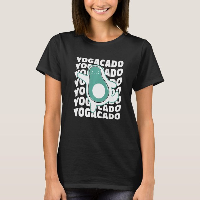 Yogacado   T-Shirt (Front)