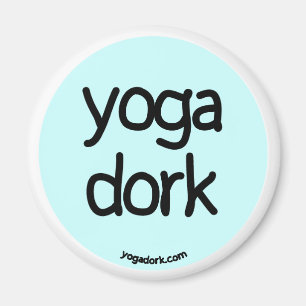 yogadork magnet lt. teal
