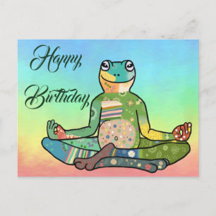Yogafrosh postcard