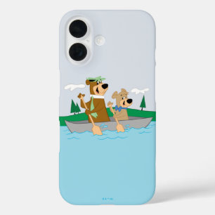 Yogi Bear and Boo Boo Fun Canoe Adventure iPhone 16 Case