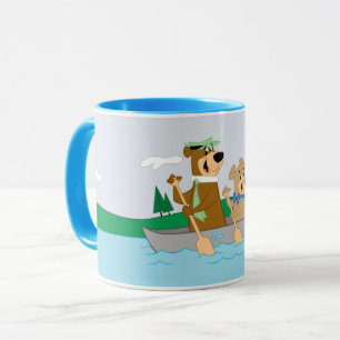 Yogi Bear and Boo Boo Fun Canoe Adventure Mug