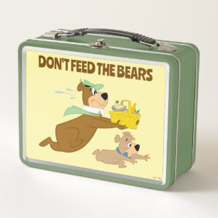 Yogi Bear and Boo-Boo Picnic Panic Metal Lunch Box