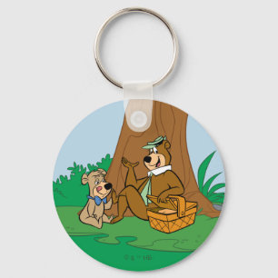 Yogi Bear and Boo-Boo Picnic Snack Keychain