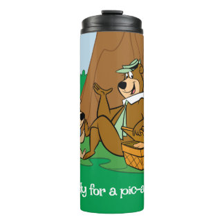 Yogi Bear and Boo-Boo Picnic Snack Thermal Tumbler