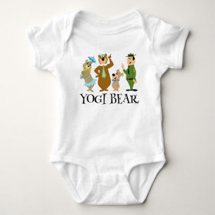 Yogi Bear and Friends Classic Pose Baby Bodysuit