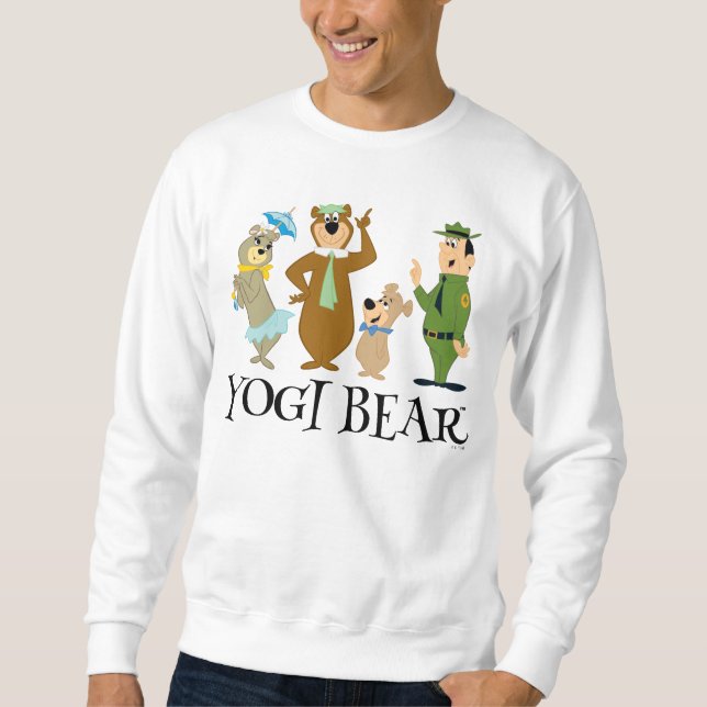 Yogi Bear and Friends Classic Pose Sweatshirt (Front)