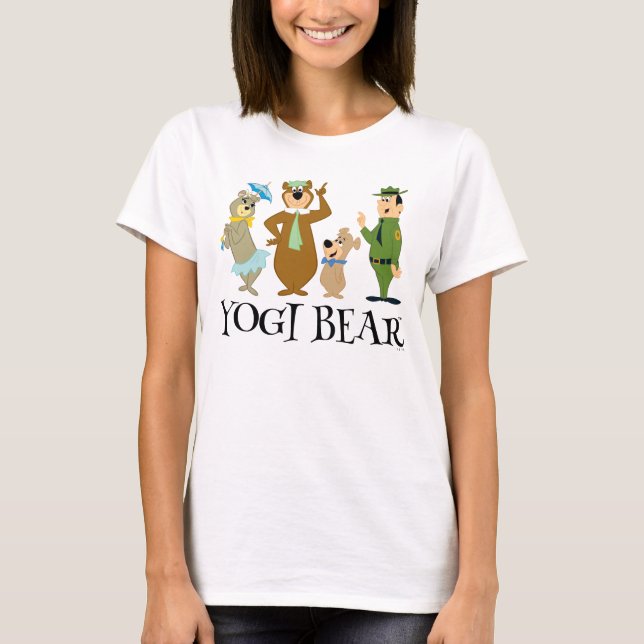 Yogi Bear and Friends Classic Pose T-Shirt (Front)